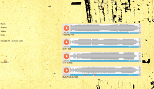 Screenshot Website Still Music